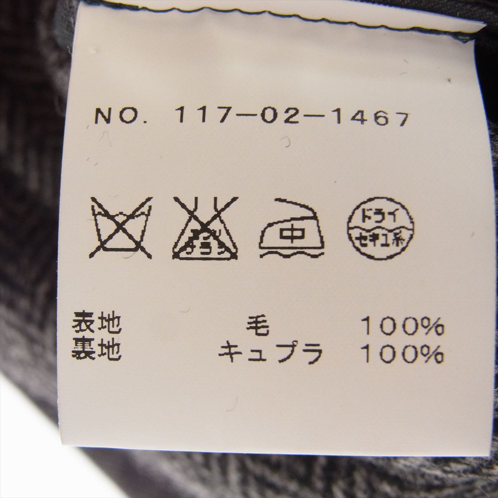 サウスウィック 117-02-1467 USA製 SHIPS 別注 ウール ツイード テーラード ジャケット グレー系 36【中古】