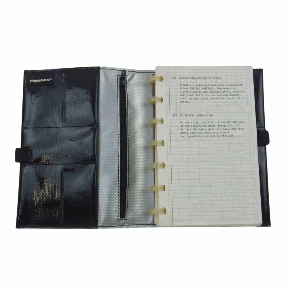 フライターグ F26 AGENDA NOTEBOOK アジェンダ ノートブック 手帳 ブラック系【中古】