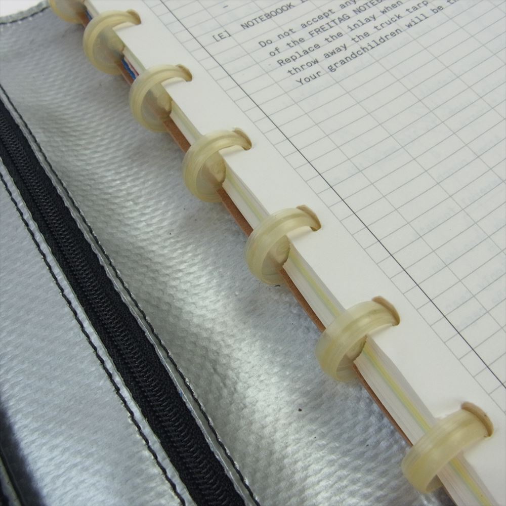 フライターグ F26 AGENDA NOTEBOOK アジェンダ ノートブック 手帳 ブラック系【中古】