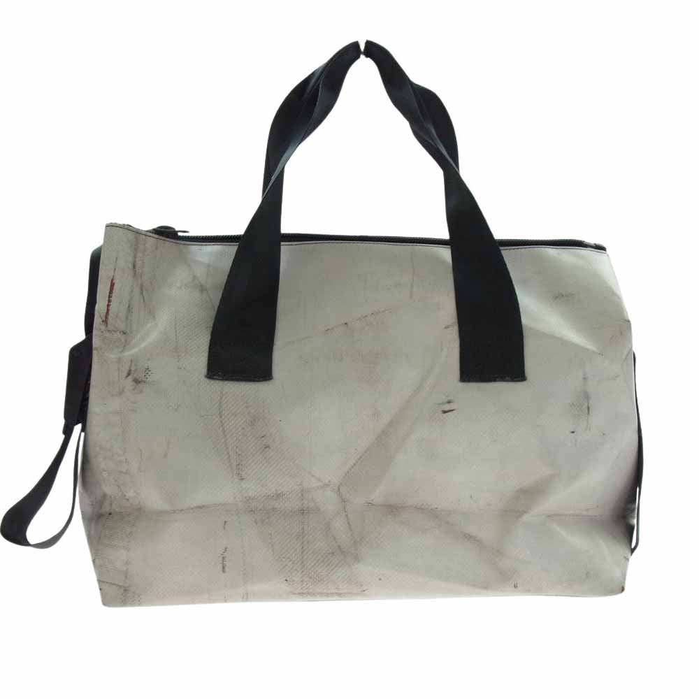 フライターグ F45 LOIS SPORTS BAG スポーツ バッグ  ボストン 2WAY 2トーンカラー ホワイト系 赤茶色系【中古】