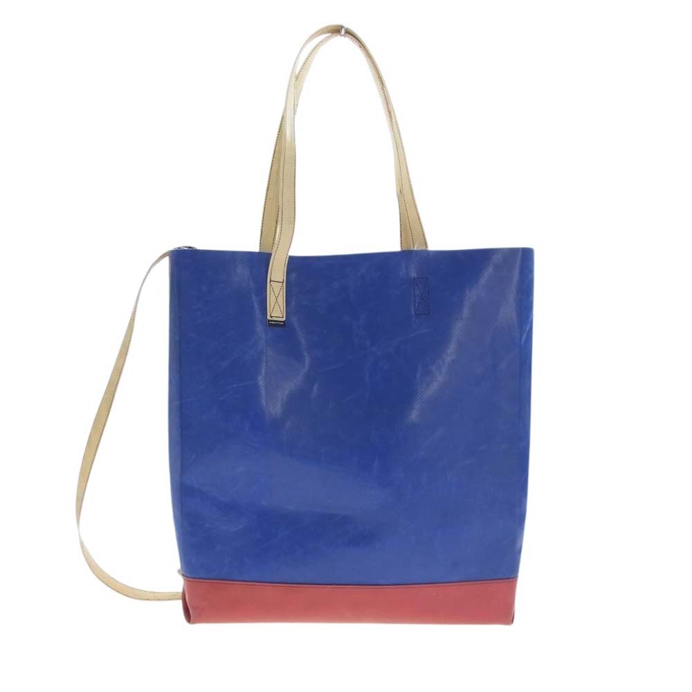 フライターグ F261 MAURICE BACKPACKABLE TOTE モーリス バックパッカブル トート バッグ ブラウン系 ブルー系【中古】