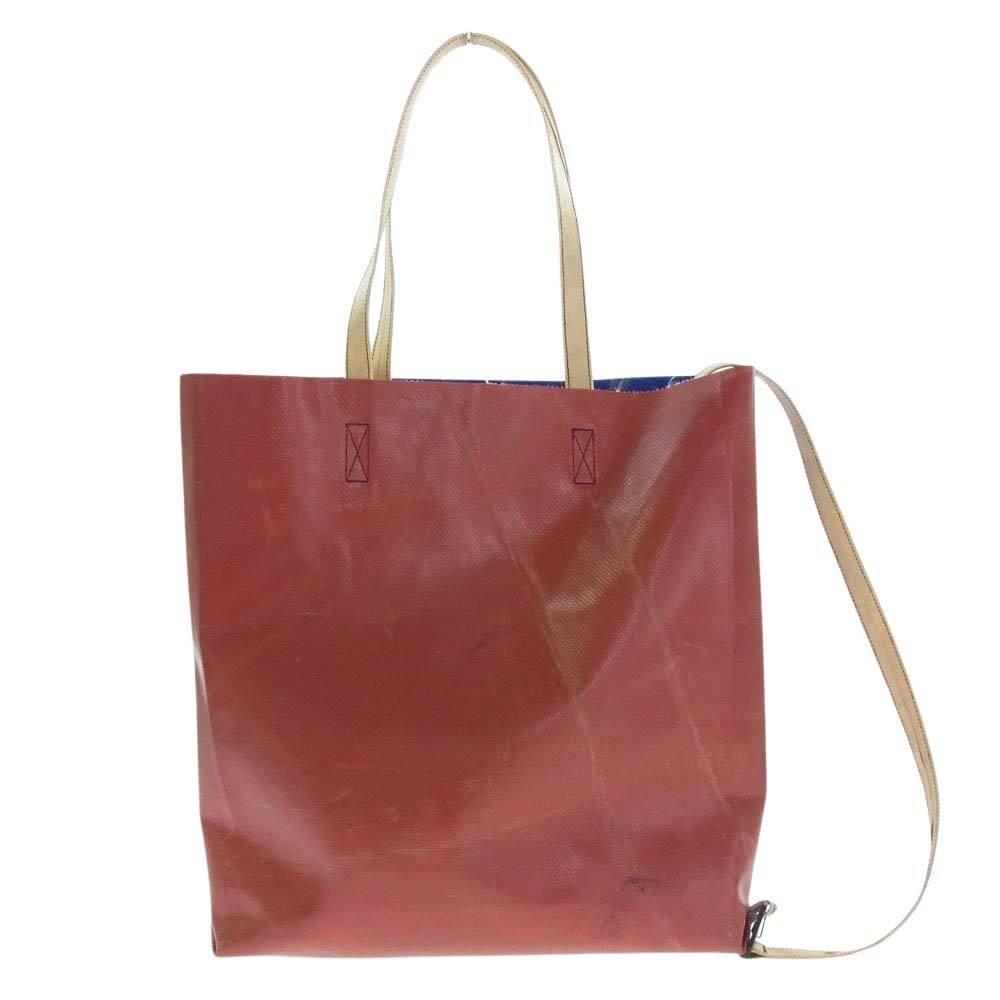フライターグ F261 MAURICE BACKPACKABLE TOTE モーリス バックパッカブル トート バッグ ブラウン系 ブルー系【中古】