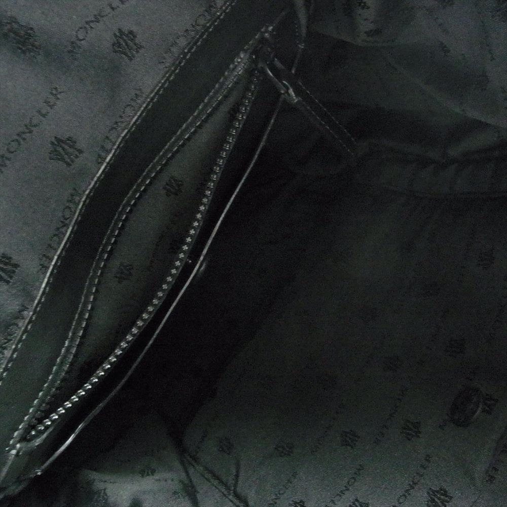 MONCLER モンクレール D209A0062900 CHUTE BACKPACK シュート バックパック トリコロールロゴ リュック ブラック系【中古】