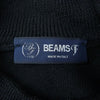 BEAMS ビームス 21AW 21-15-0642-872 F ビームスエフ イタリア製  21ゲージ モックネック ハイネック ニット プルオーバー ブラック系 46【中古】