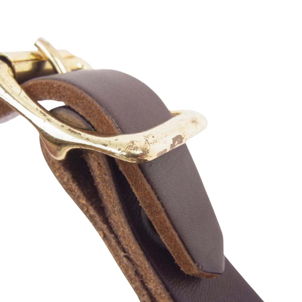 ダルースパック MEDIUM DOUBLE SHELL PURSE ミディアム ダブルシェル パース ショルダー バッグ ライトブラウン系 ブラウン系【中古】
