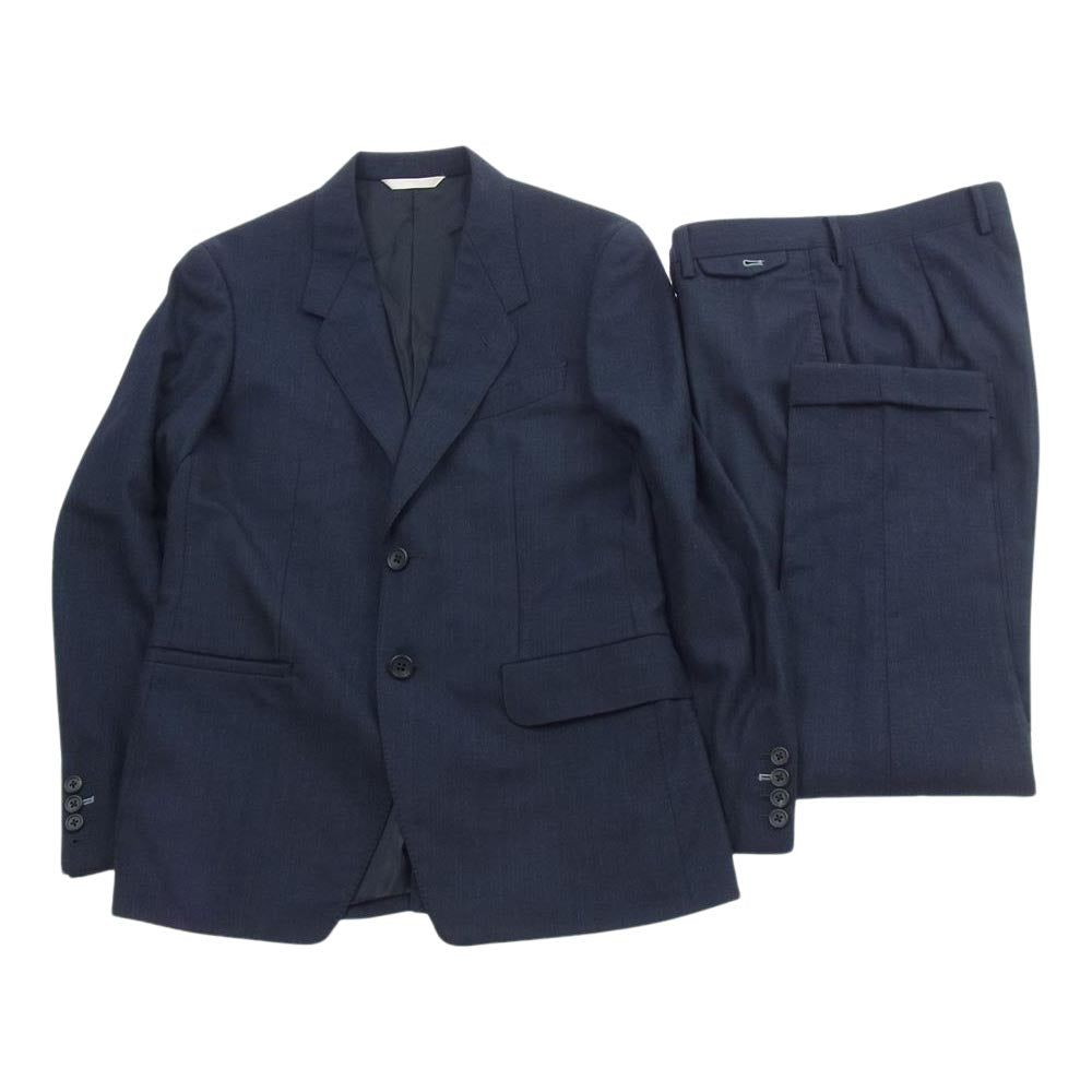 Paul Smith ポール・スミス PC-IS-62393 COLLECTION ウール ソリッド 無地 2B セットアップ スーツ ネイビー系 M/78【中古】