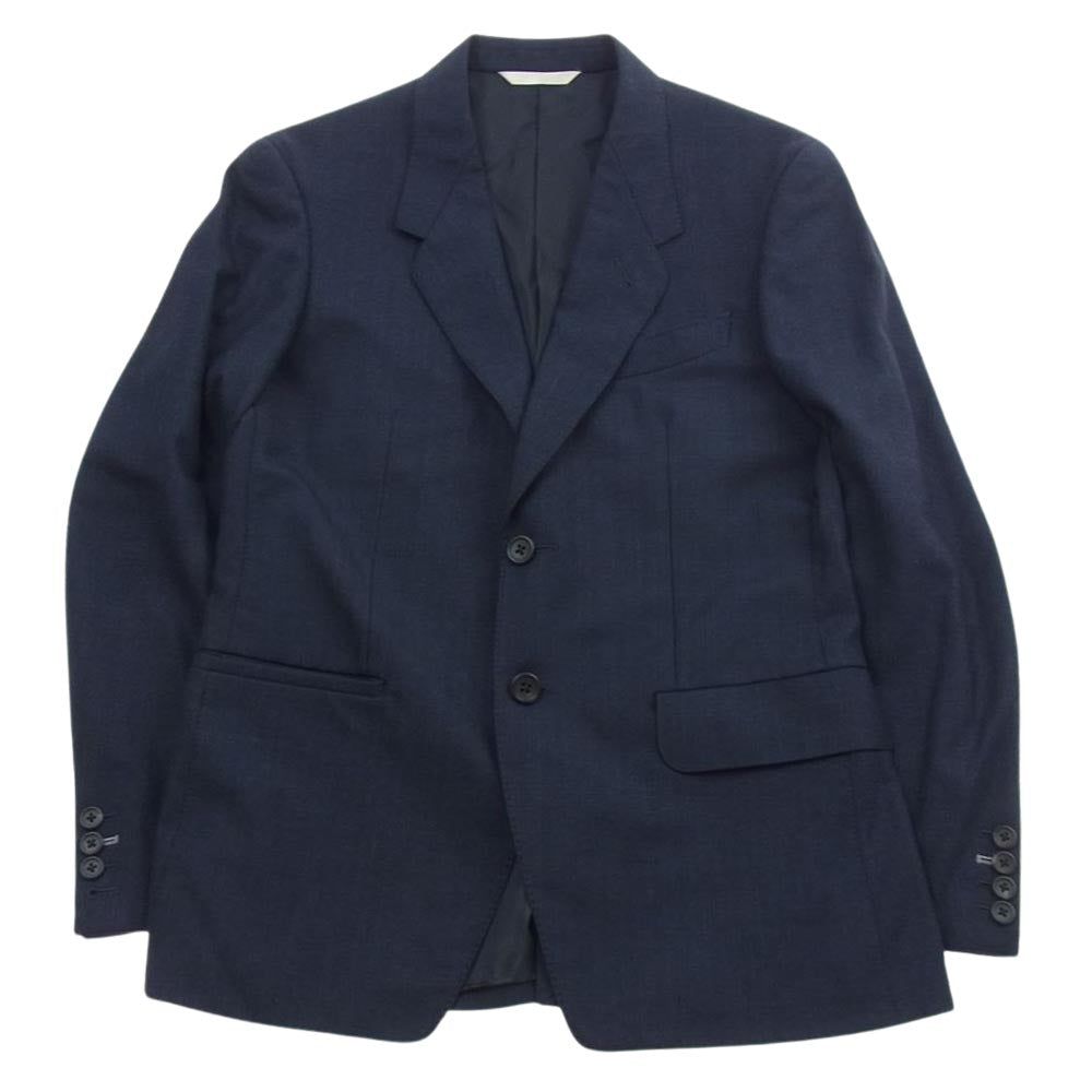 Paul Smith ポール・スミス PC-IS-62393 COLLECTION ウール ソリッド 無地 2B セットアップ スーツ ネイビー系 M/78【中古】