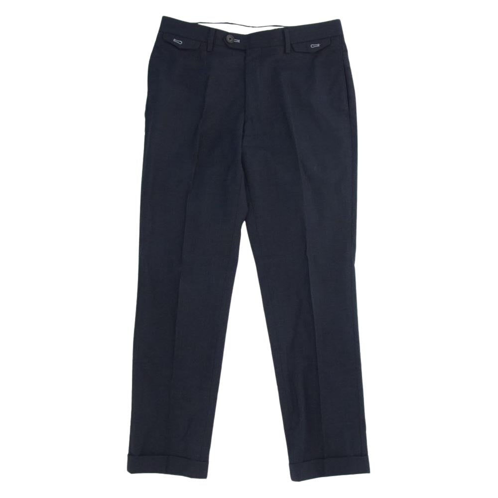 Paul Smith ポール・スミス PC-IS-62393 COLLECTION ウール ソリッド 無地 2B セットアップ スーツ ネイビー系 M/78【中古】