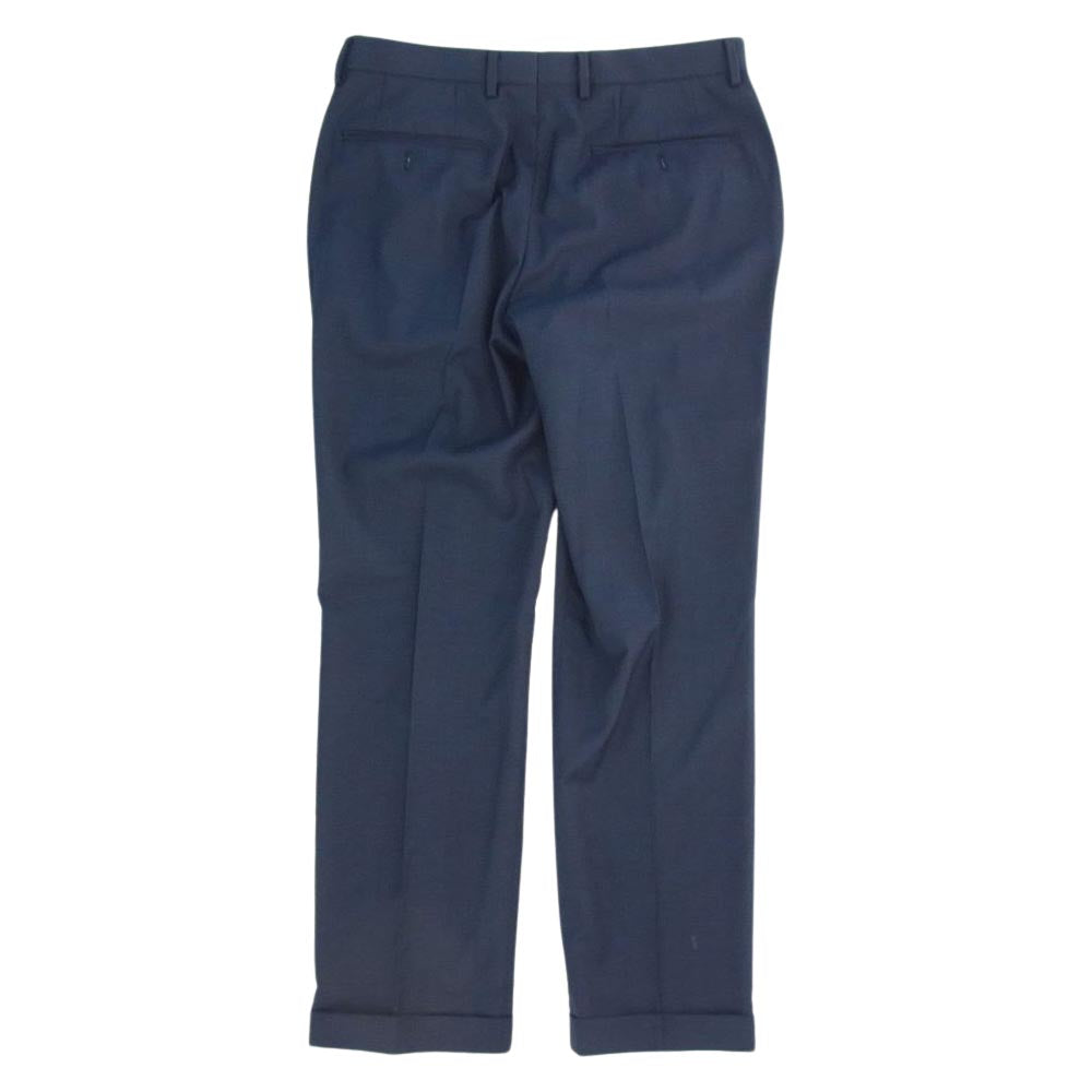 Paul Smith ポール・スミス PC-ST-45365 COLLECTION DORMEUIL EXEL ウール バーズアイ 2B セットアップ スーツ ネイビー系 M【中古】