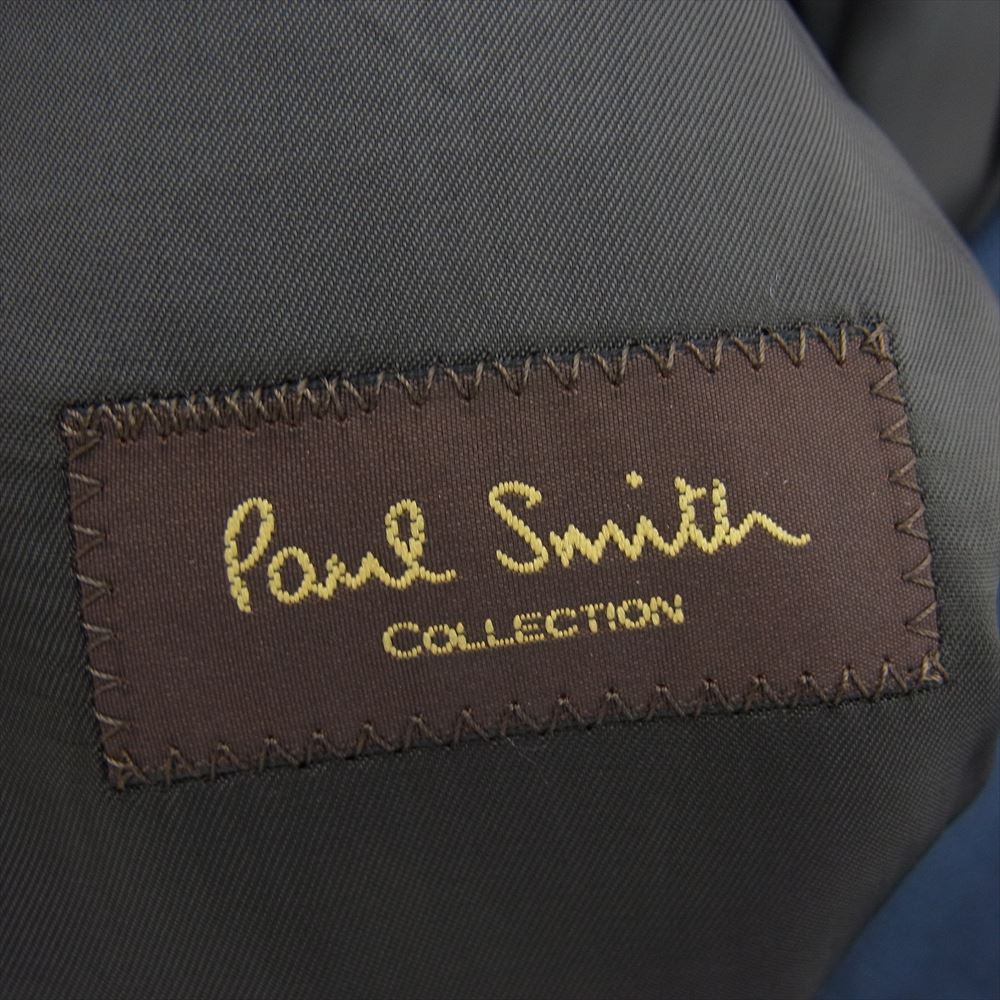 Paul Smith ポール・スミス PC-ST-45365 COLLECTION DORMEUIL EXEL ウール バーズアイ 2B セットアップ スーツ ネイビー系 M【中古】