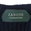 ZANONE ザノーネ 812125 ZJ239 ミドルゲージ ウール ニット セーター ネイビー系 48【中古】