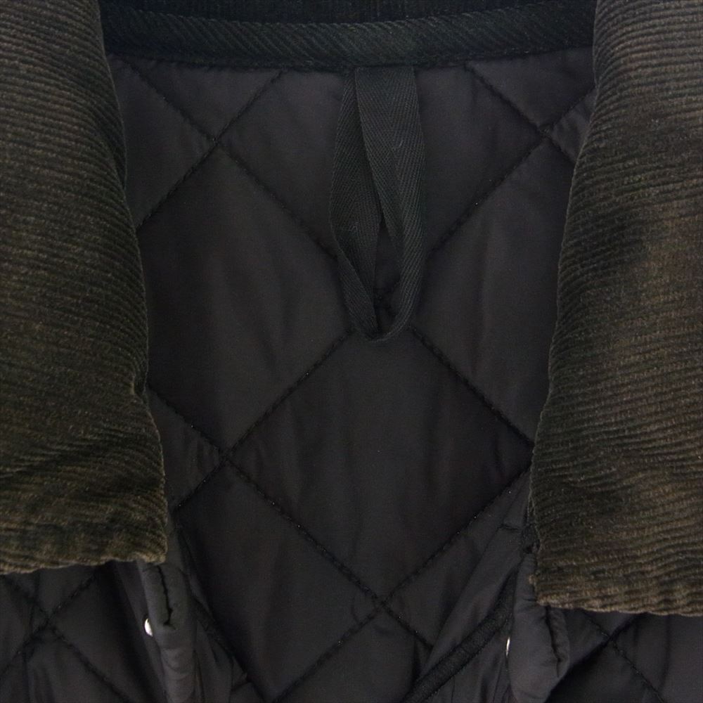 Barbour バブアー LIDDESDALE キルト ジャケット ブラック系 38【中古】