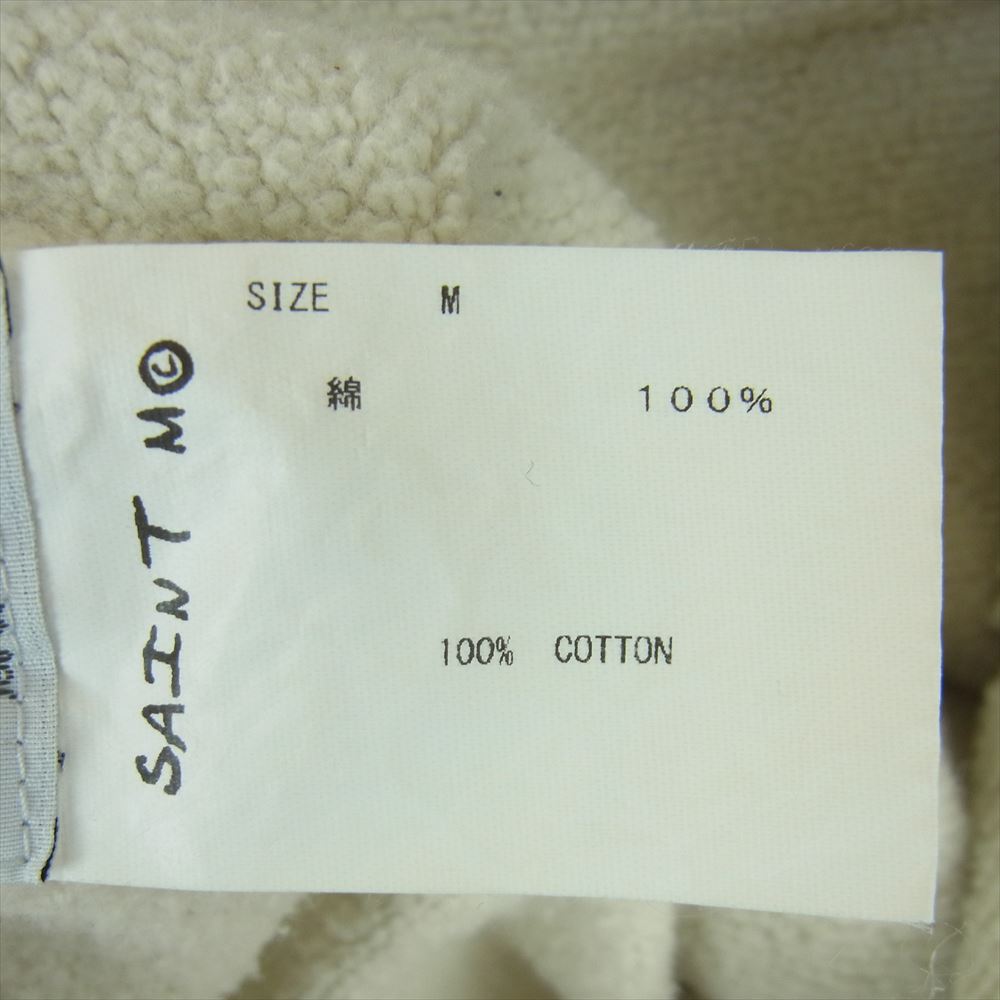 SAINT MICHAEL セントマイケル 22SS SM-S22-0000-051 SAINT Mxxxxxx SWEAT PNT BBY MCHAEL ダメージ加工 スウェット パンツ ベイビー マイケル ライトグレー系 M【中古】