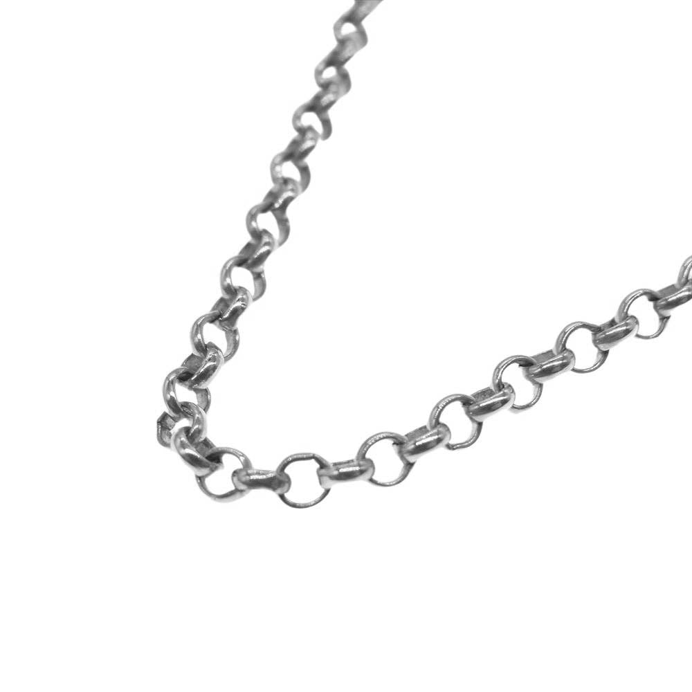 CHROME HEARTS クロムハーツ（原本無） NECKCHAIN R18inch ロールチェーン 18インチ シルバー ネックレス シルバー系【中古】