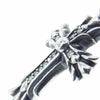 CHROME HEARTS クロムハーツ（原本有） DBL CH CRSP PAVE DIA ダブルCHクロス パヴェダイヤ チャーム ネックレストップ シルバー系【中古】