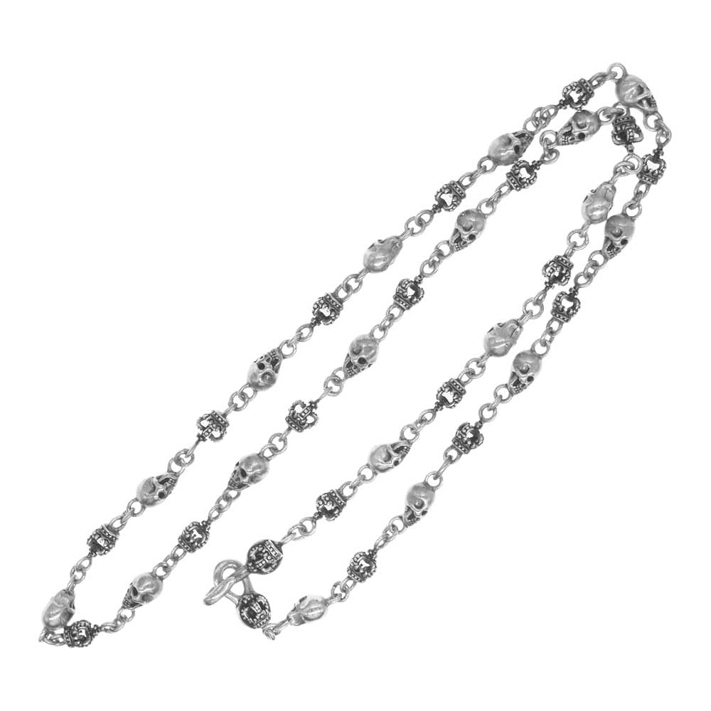 Justin Davis ジャスティンデイビス SNJ126 2 50 SKULL DIVINE スカル クラウン チェーン【中古】