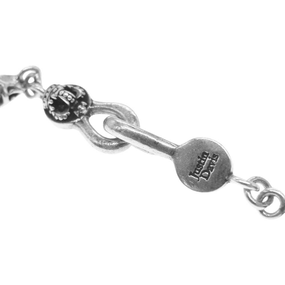 Justin Davis ジャスティンデイビス SNJ126 2 50 SKULL DIVINE スカル クラウン チェーン【中古】