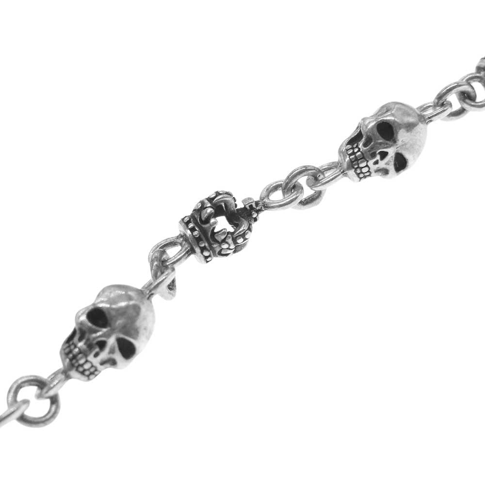 Justin Davis ジャスティンデイビス SNJ126 2 50 SKULL DIVINE スカル クラウン チェーン【中古】