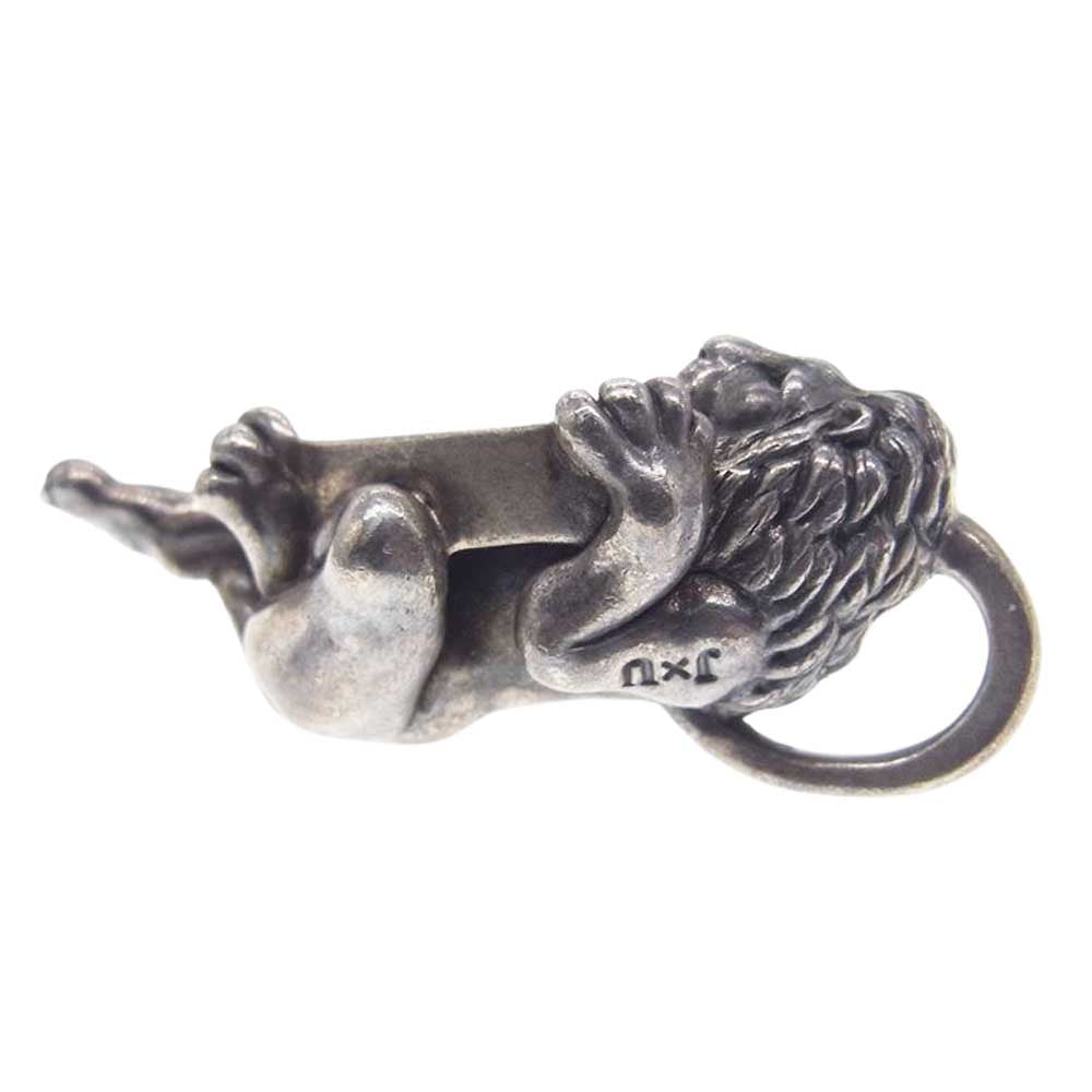 Justin Davis ジャスティンデイビス SPJ523 Regal Lion Pendant リーガル ライオン ペンダント トップ ネックレス シルバー系【中古】
