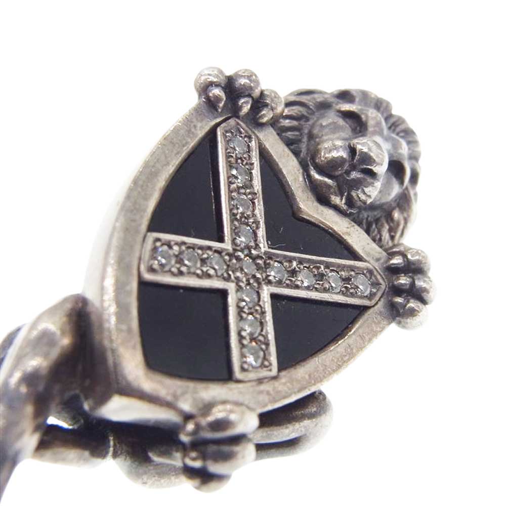 Justin Davis ジャスティンデイビス SPJ523 Regal Lion Pendant リーガル ライオン ペンダント トップ ネックレス シルバー系【中古】