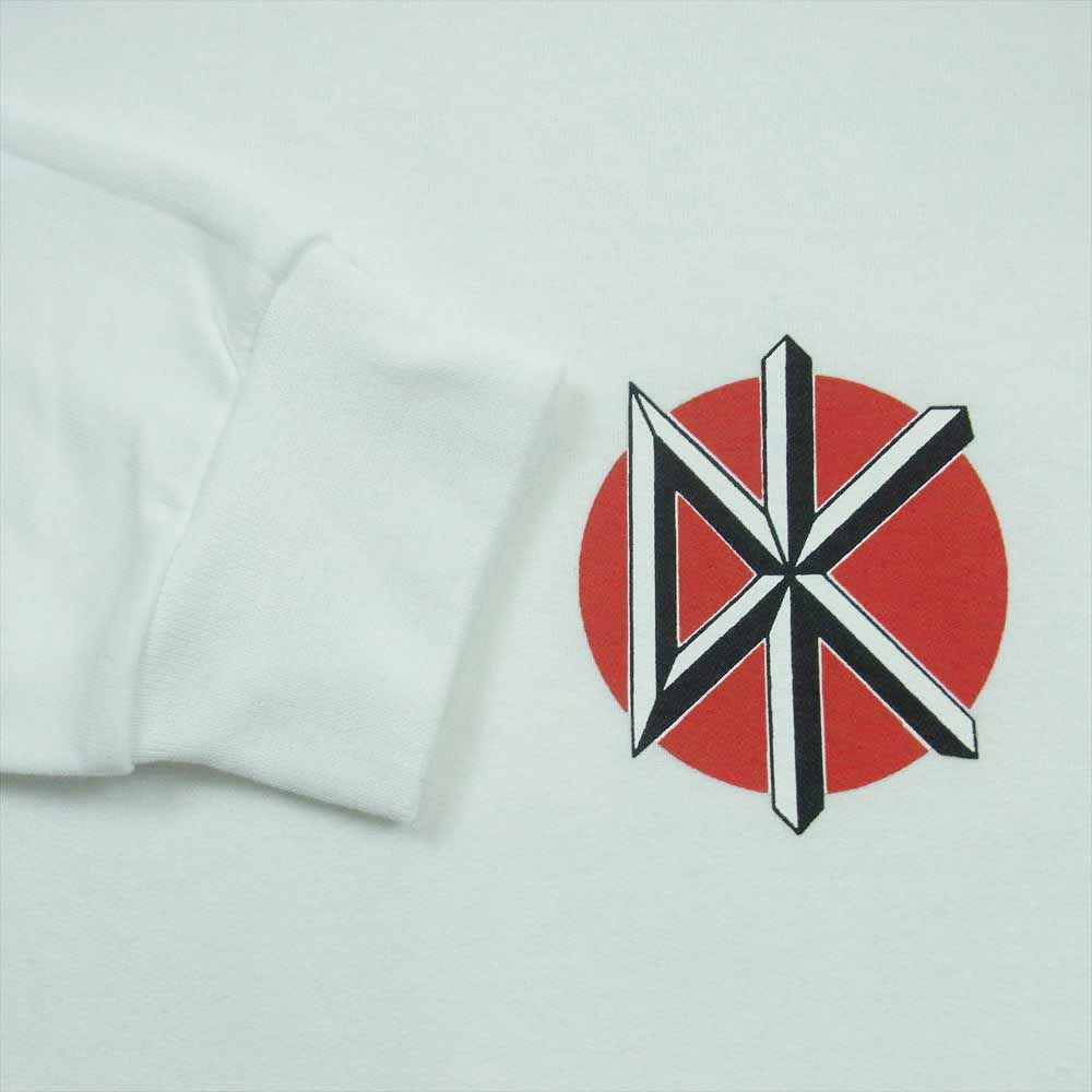 WACKO MARIA ワコマリア 23AW WM-SS01 DEAD KENNEDYS PULL OVER HOODED SWEAT SHIRT デッドケネディーズ スウェット パーカー フーディ ホワイト系 M【極上美品】【中古】