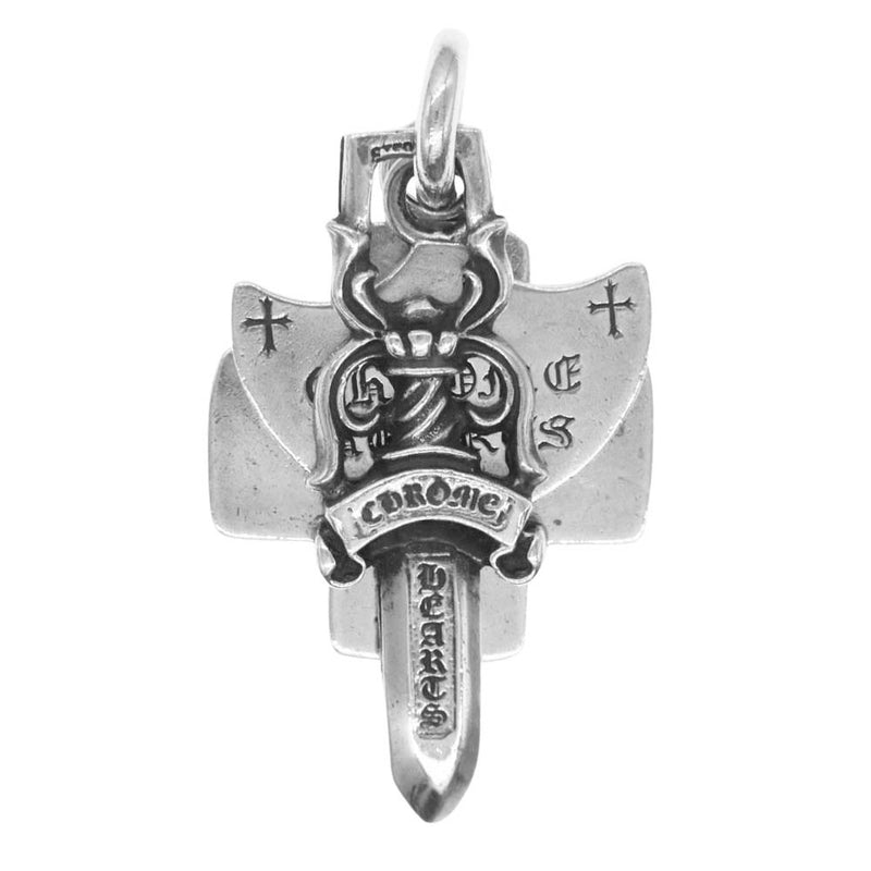 CHROME HEARTS クロムハーツ（原本無） 3TRINKETS オールド スリートリンケッツ ペンダントトップ シルバー系【中古】