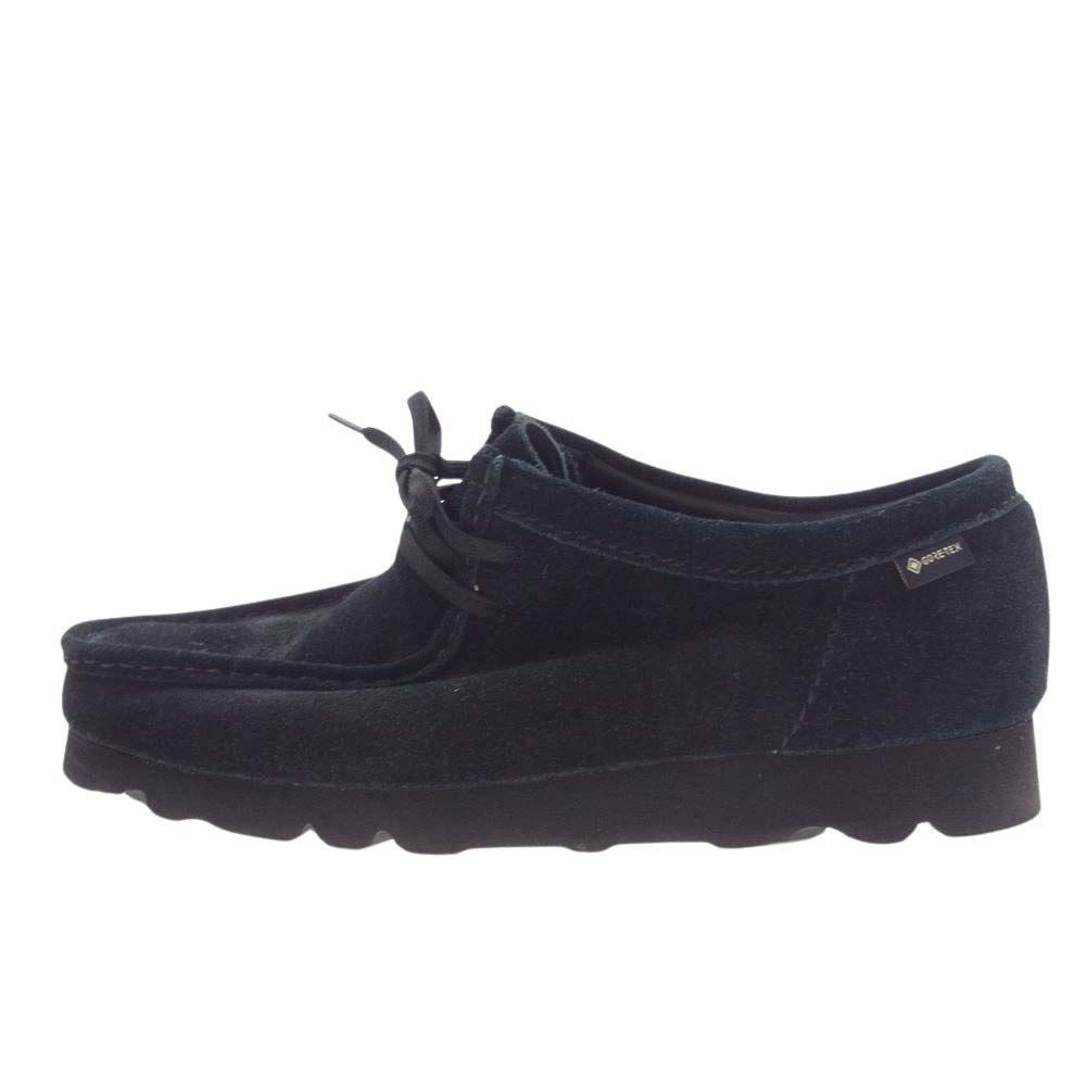 Clarks クラークス 26149449 Wallabee gtx ゴアテックス ワラビー ブーツ ブラック系 UK10【中古】