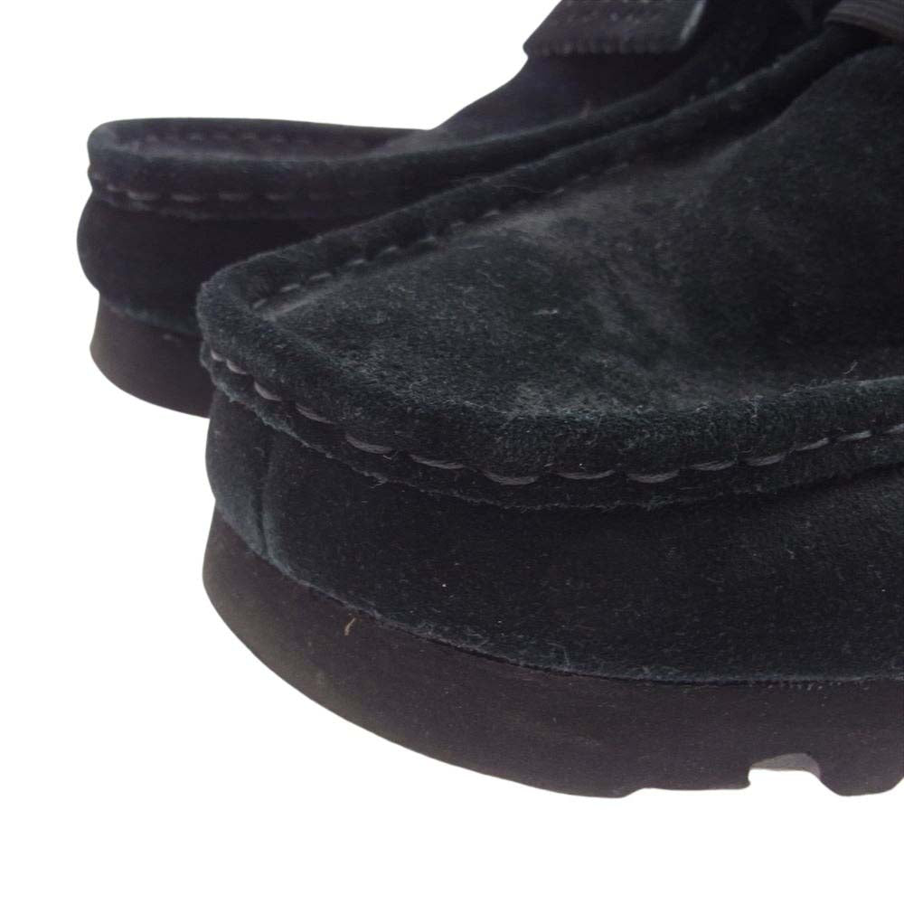 Clarks クラークス 26149449 Wallabee gtx ゴアテックス ワラビー ブーツ ブラック系 UK10【中古】