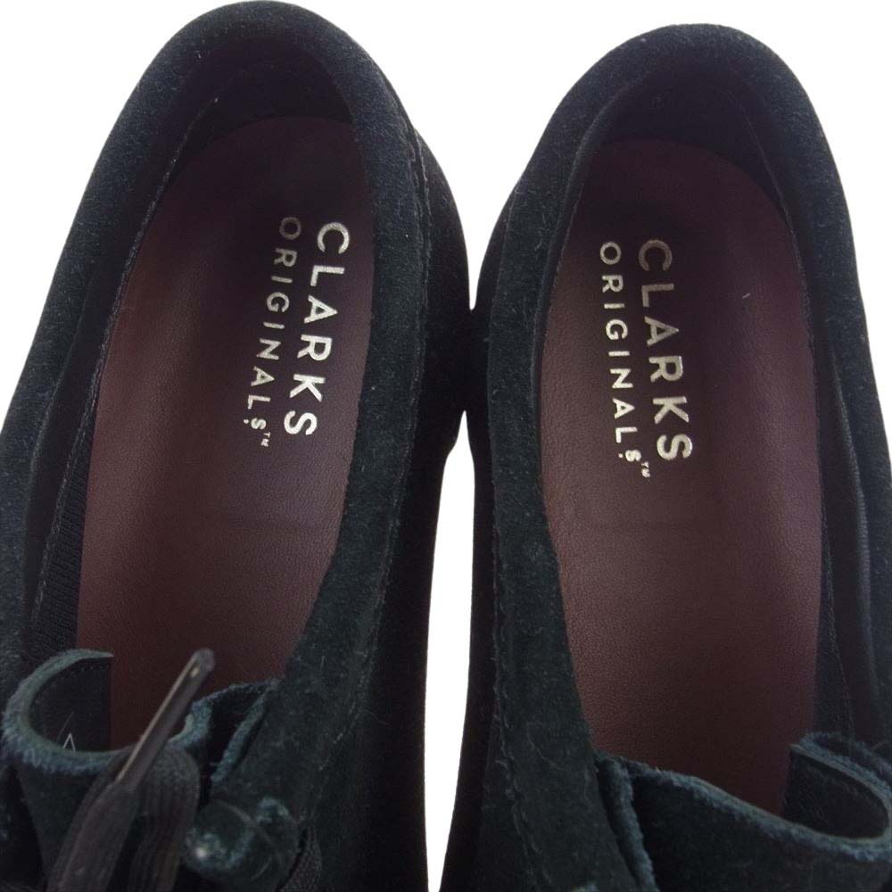 Clarks クラークス 26149449 Wallabee gtx ゴアテックス ワラビー ブーツ ブラック系 UK10【中古】
