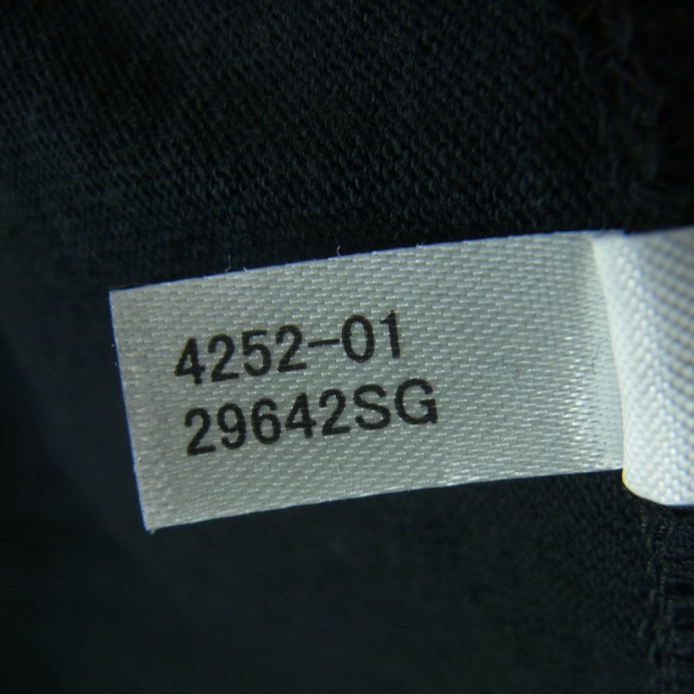 エムアンドエム 刺繍ロゴ 電動工具 バックプリント 半袖 クルーネック Tシャツ ブラック系 L【中古】