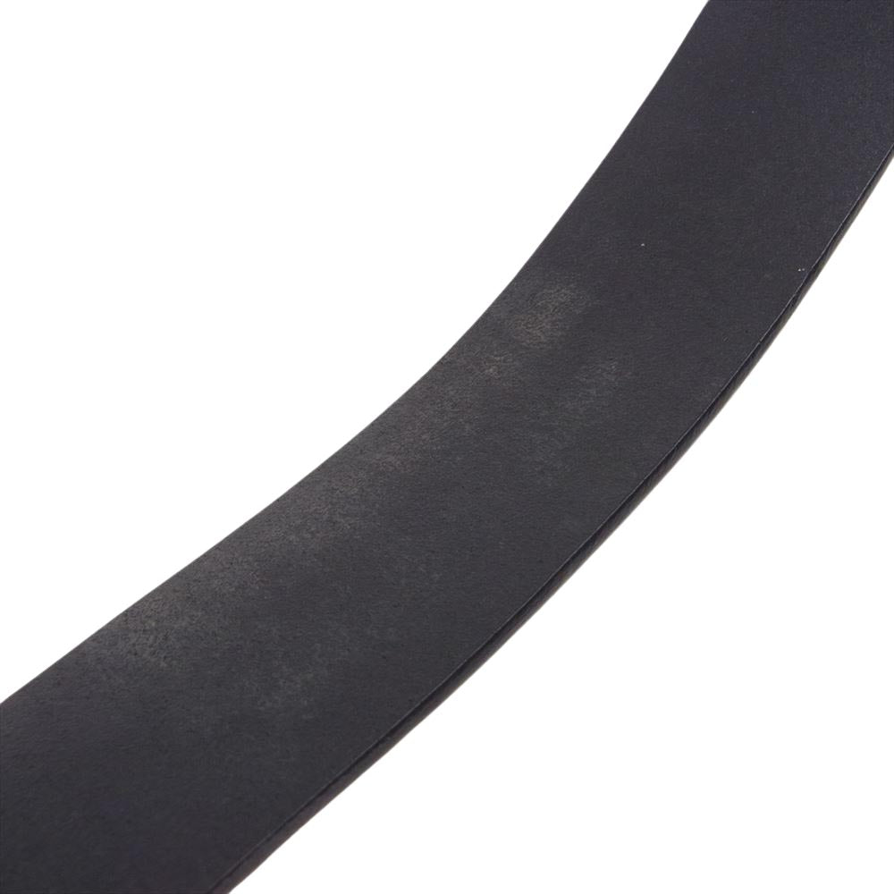 GUCCI グッチ 138440 214351 90 38 GG柄 Gバックル レザー ベルト ブラック系 38【中古】