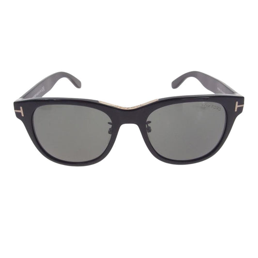 TOM FORD トムフォード TF9257 ウエリントン サングラス アイウエア 眼鏡 ブラック系 54□19-140【中古】
