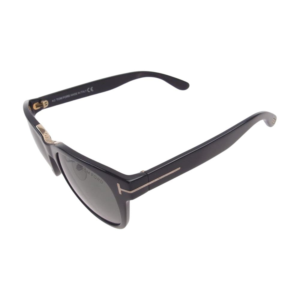 TOM FORD トムフォード TF9257 ウエリントン サングラス アイウエア 眼鏡 ブラック系 54□19-140【中古】