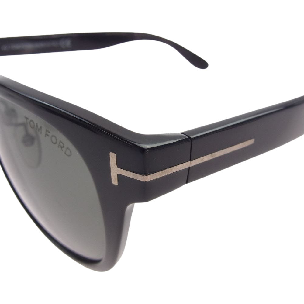 TOM FORD トムフォード TF9257 ウエリントン サングラス アイウエア 眼鏡 ブラック系 54□19-140【中古】