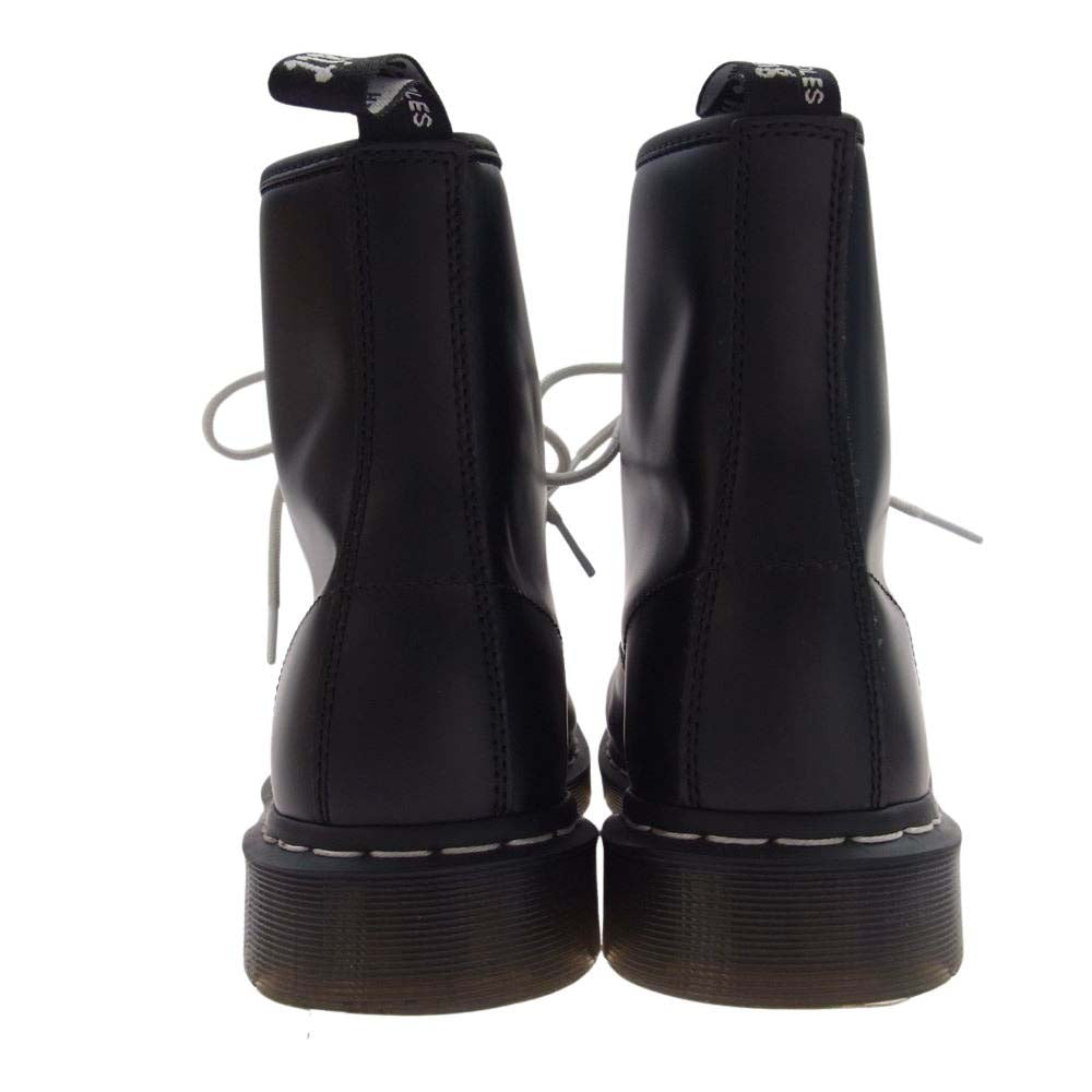 Dr.Martens ドクターマーチン 24758001 8 EYE BOOT 8ホール レザー ホワイトステッチ ブーツ ブラック系 UK8【中古】