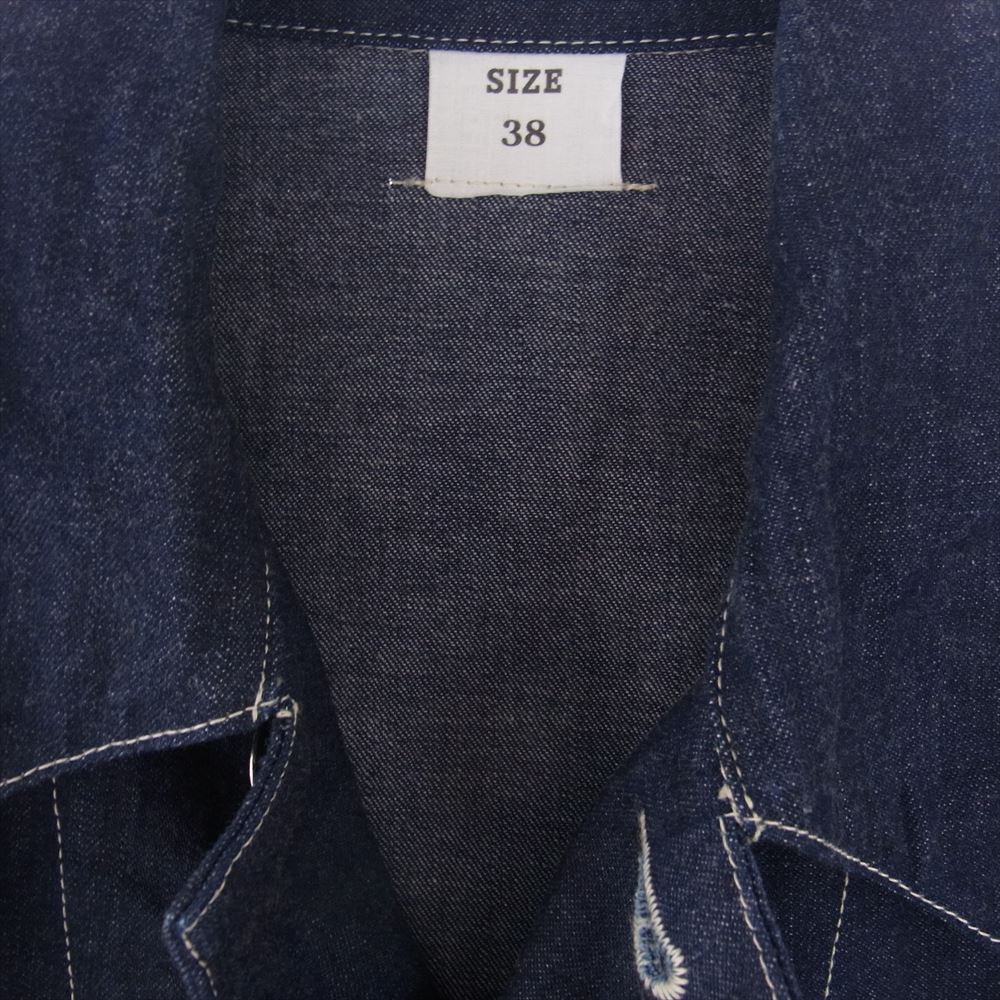 ANATOMICA アナトミカ US ARMY 1940 DENIM JACKET デニム ジャケット インディゴブルー系 38【極上美品】【中古】