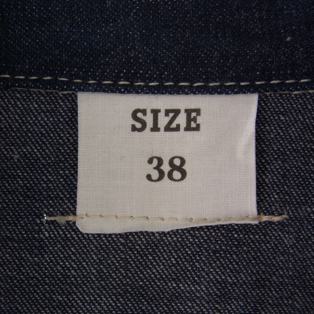 ANATOMICA アナトミカ US ARMY 1940 DENIM JACKET デニム ジャケット インディゴブルー系 38【極上美品】【中古】