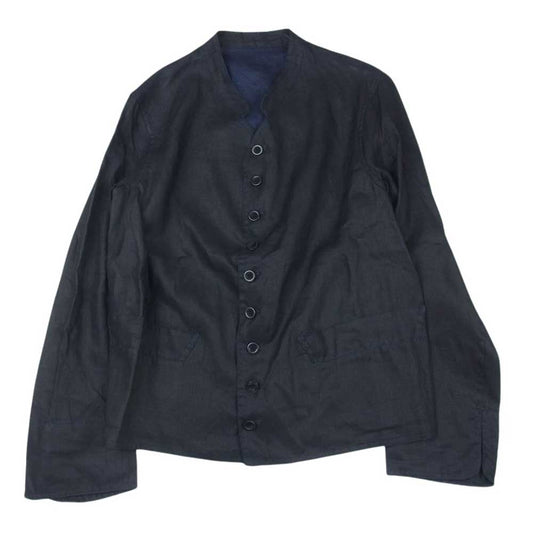 ANATOMICA アナトミカ フランス製 ドルマンジャケット インディゴ リネン  インディゴブルー系 M【極上美品】【中古】