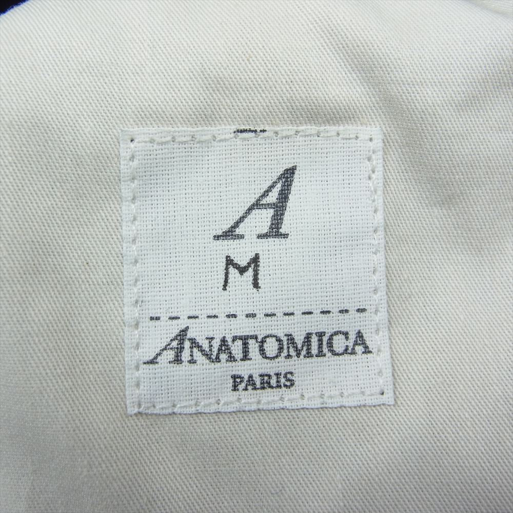 ANATOMICA アナトミカ フランス製 ドルマンジャケット インディゴ リネン  インディゴブルー系 M【極上美品】【中古】