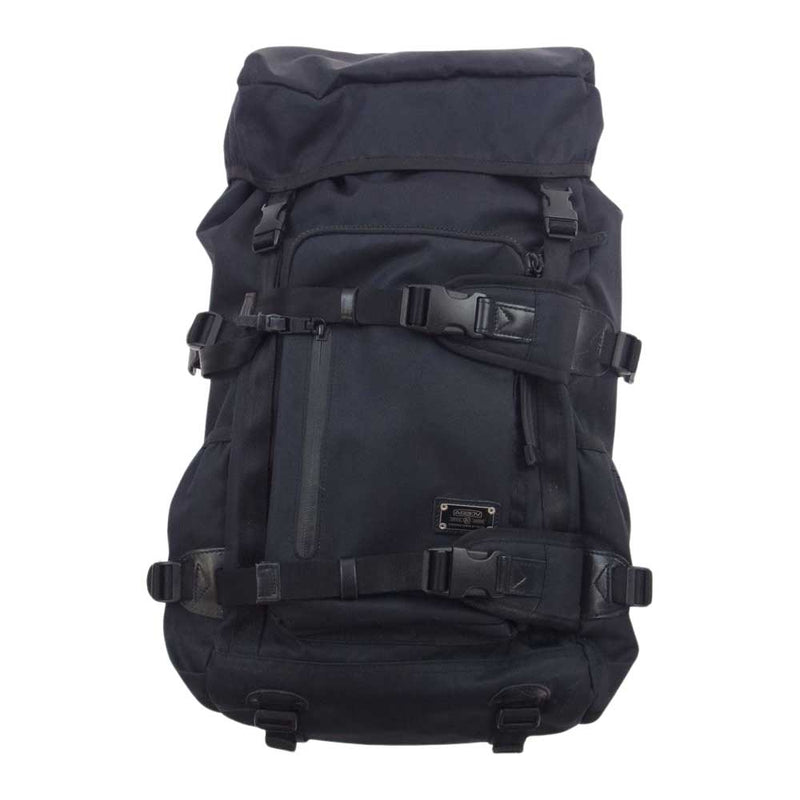 アッソブ CORDURA DOBBY 305d BACK PACK バックパック ブラック系【中古】