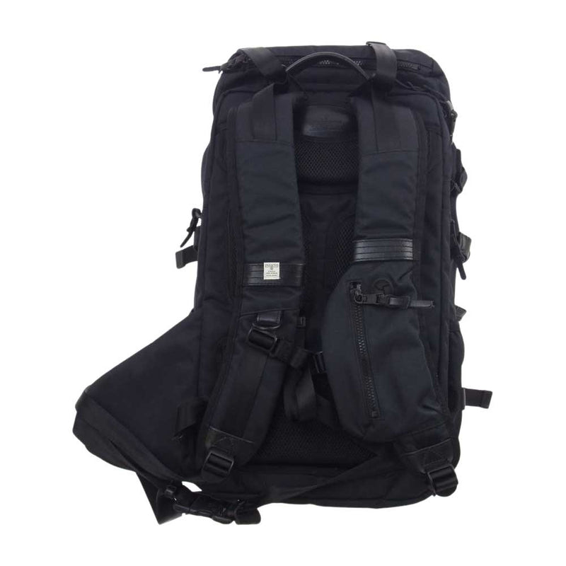 アッソブ CORDURA DOBBY 305d BACK PACK バックパック ブラック系【中古】