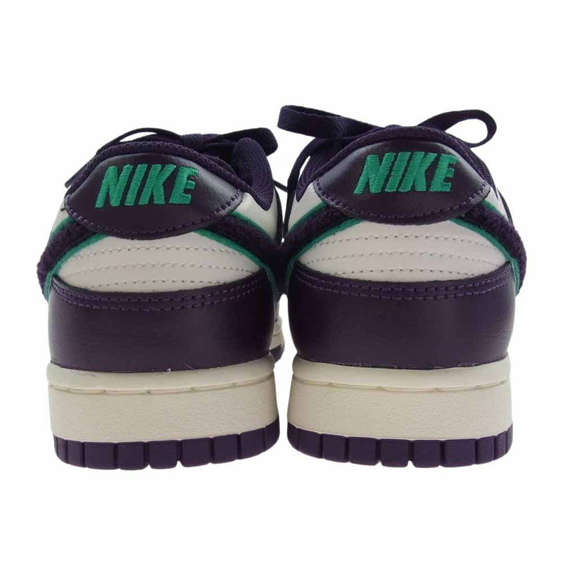 NIKE ナイキ DQ7683-100 Dunk Low Retro Chenille Swoosh ダンク ロー レトロ シェニール スウッシュ パープル系 25.5cm【中古】