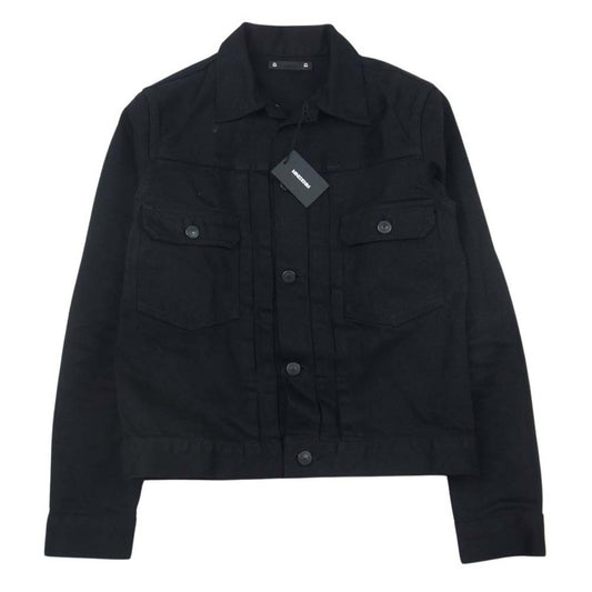 MINEDENIM マインデニム gkt-803bl-99-012-6 803 TF-GJKT OWS タイトフィット ジャケット ブラック系 1【中古】