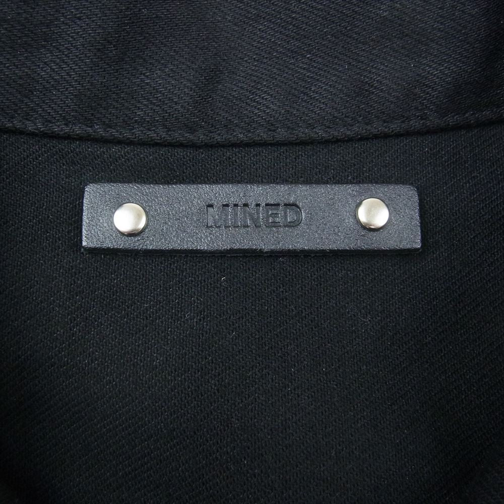MINEDENIM マインデニム gkt-803bl-99-012-6 803 TF-GJKT OWS タイトフィット ジャケット ブラック系 1【中古】