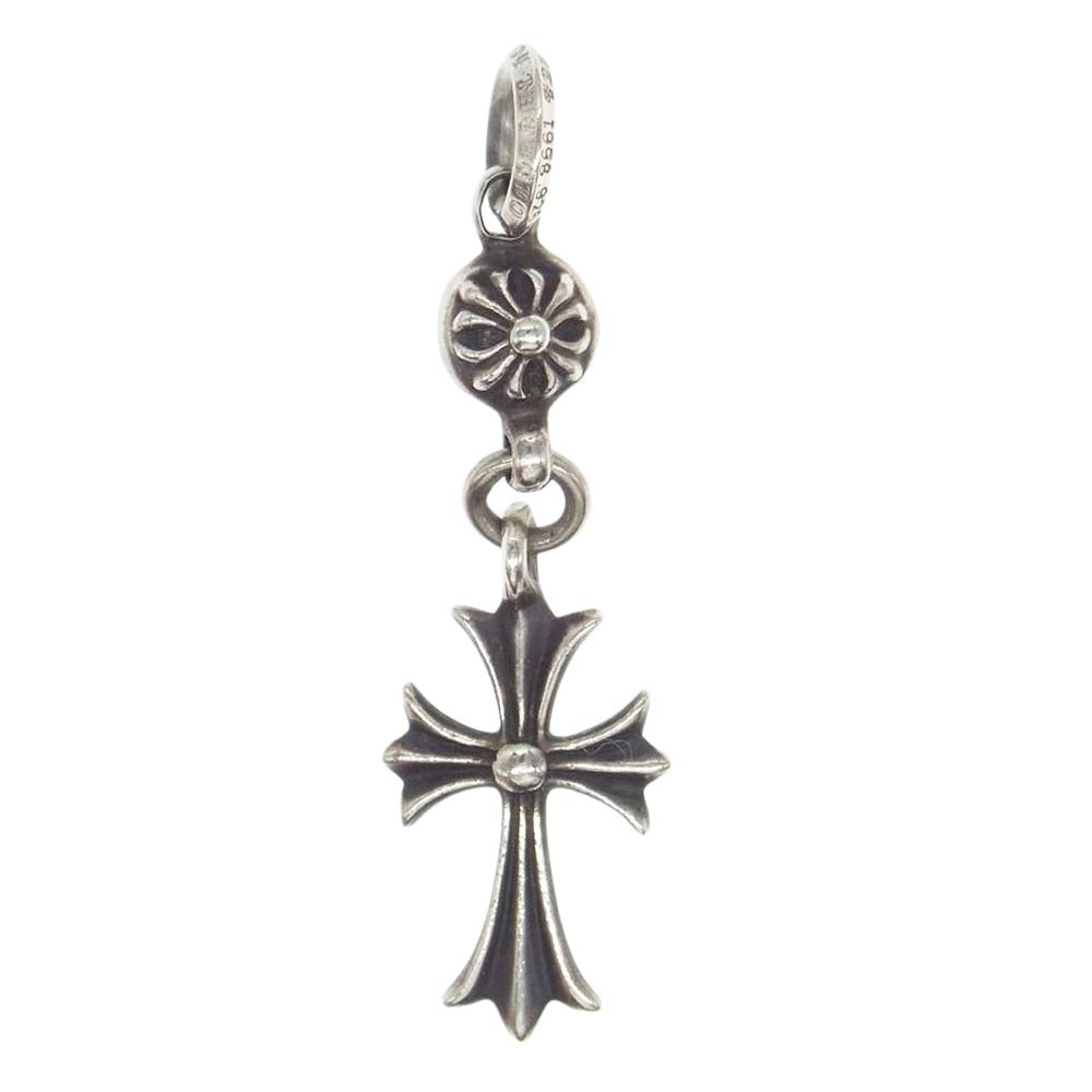 CHROME HEARTS クロムハーツ（原本無） 1B TNY CH CRS 1ボール タイニー CHクロス チャーム ペンダント トップ シルバー系【中古】