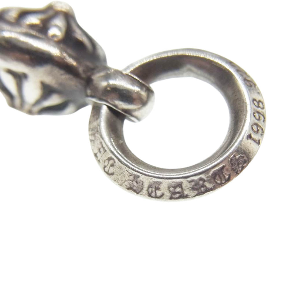 CHROME HEARTS クロムハーツ（原本無） 1B TNY CH CRS 1ボール タイニー CHクロス チャーム ペンダント トップ シルバー系【中古】