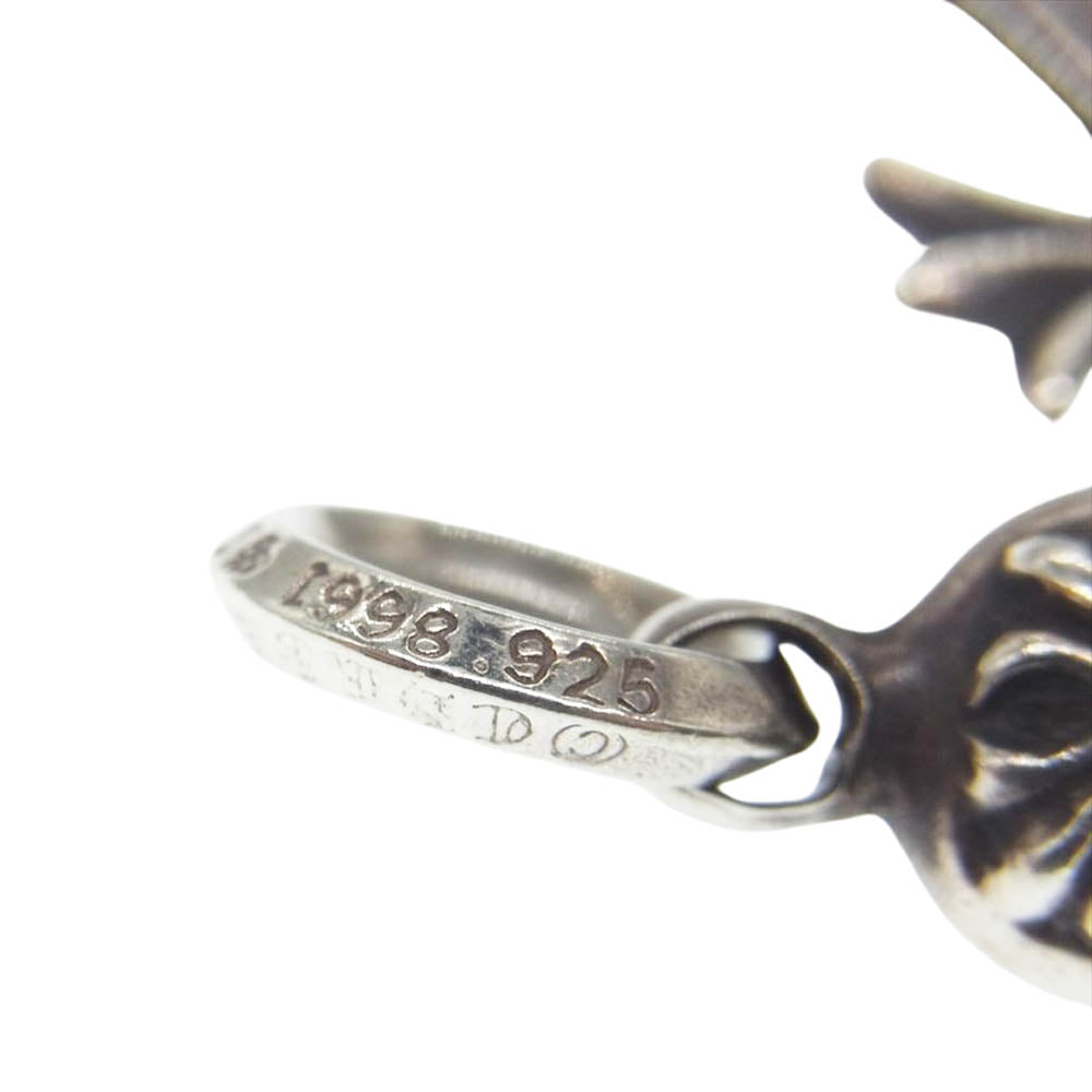 CHROME HEARTS クロムハーツ（原本無） 1B TNY CH CRS 1ボール タイニー CHクロス チャーム ペンダント トップ シルバー系【中古】