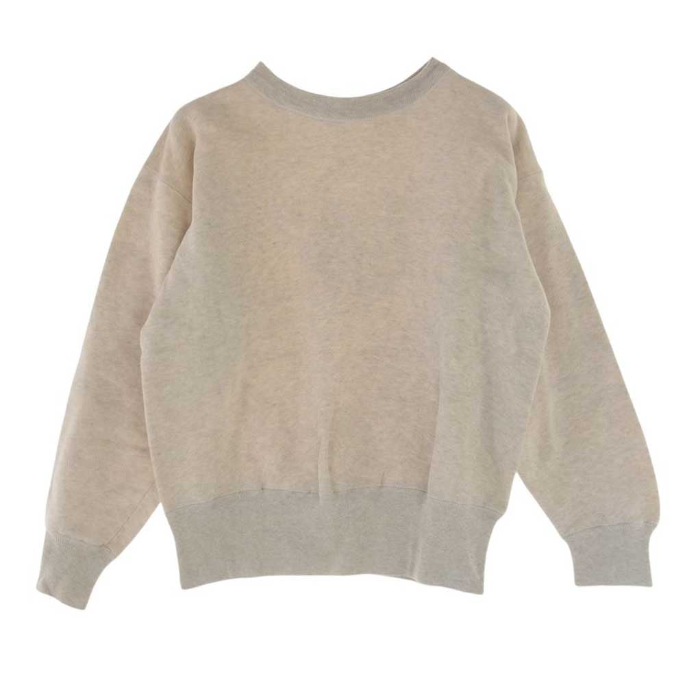 Champion チャンピオン ヴィンテージ 50s 60s 小文字ランタグ HARVARD 染込み カレッジロゴ クルー スウェット グレー系【中古】
