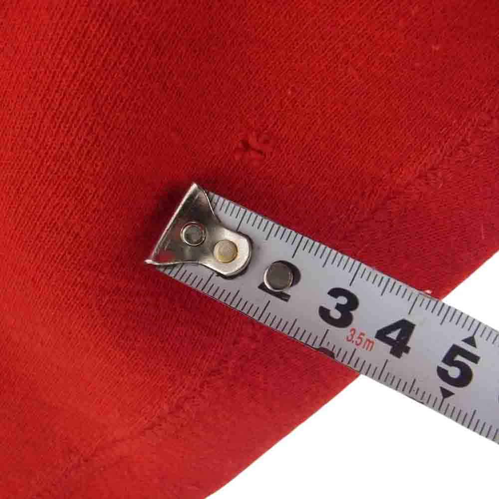 Champion チャンピオン ヴィンテージ 60s タタキタグ後期 ARKANSAS プリント リバースウィーブ クルー スウェット レッド系 L【中古】