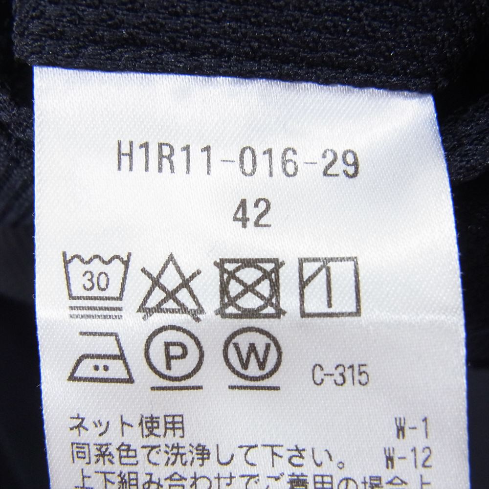 MACKINTOSH PHILOSOPHY マッキントッシュフィロソフィー H1R11-016-29 TROTTER trousers トロッター トラウザー テーパード パンツ ネイビー系 42【中古】